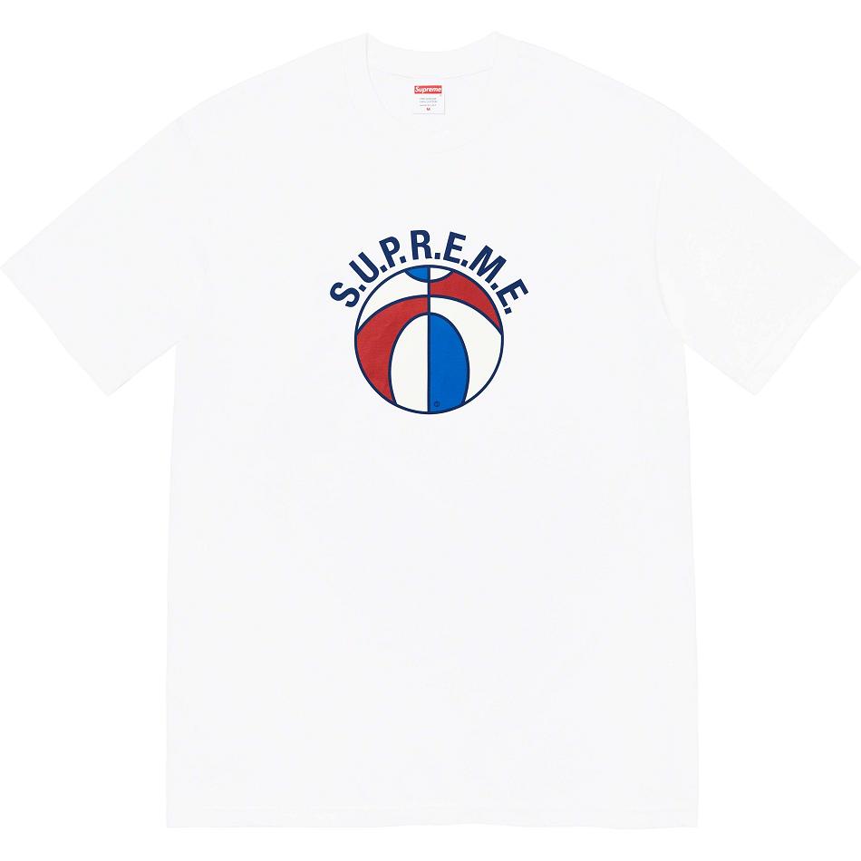 Camiseta Supreme League Tee Blancas | CR232SO