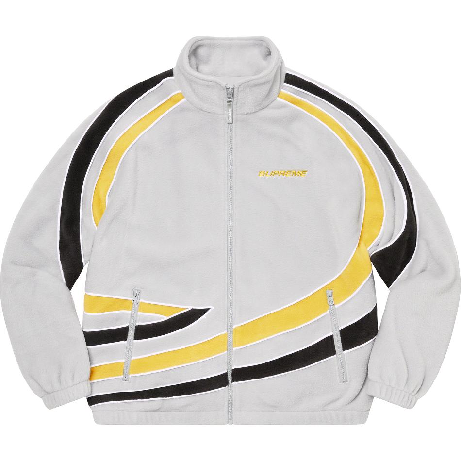 Chaquetas Supreme Racing Fleece Gris | CR445JJ