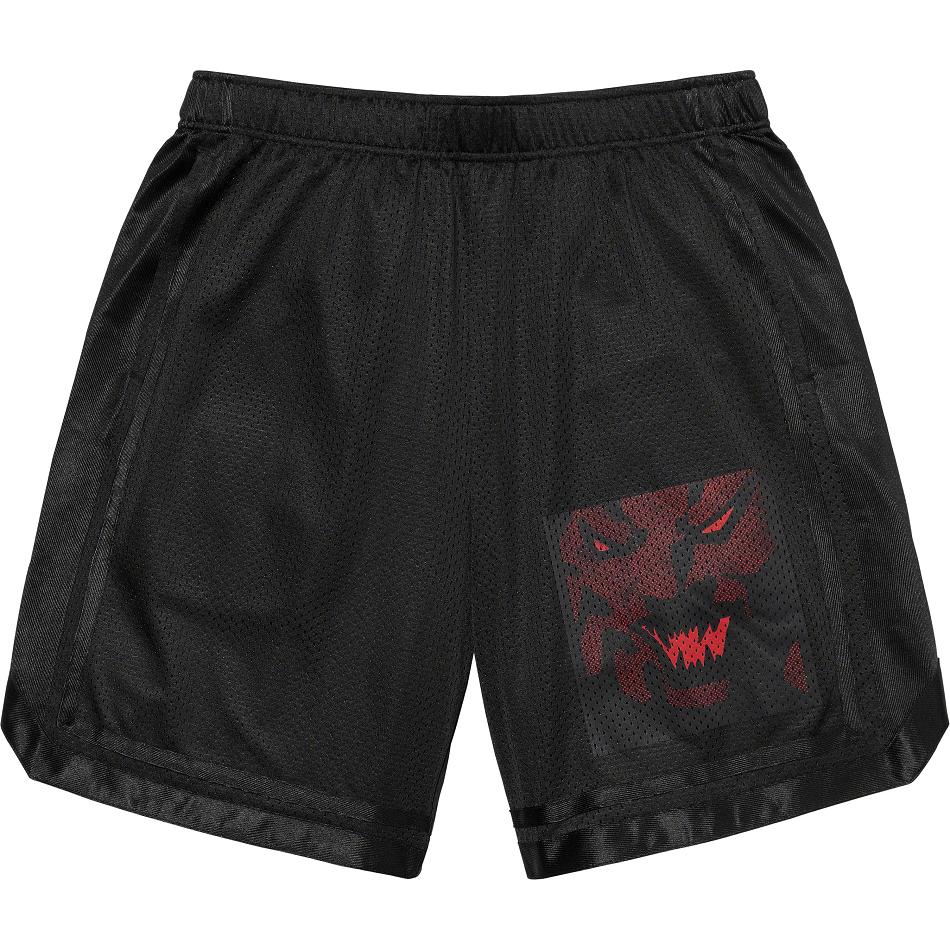 Pantalones Cortos Supreme Ronin Mesh Negras | CR350MA