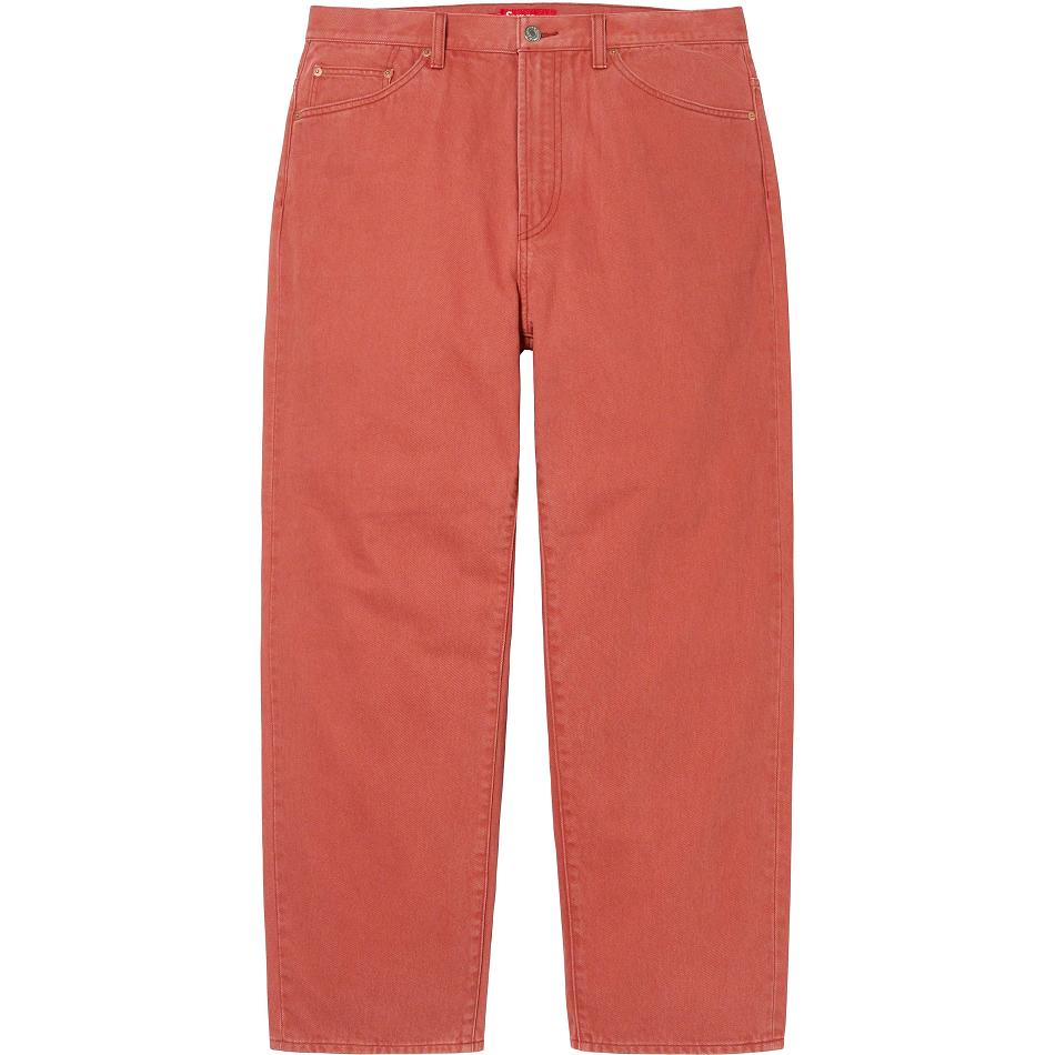 Pantalones Supreme Baggy Jean Naranjas | CR426BC