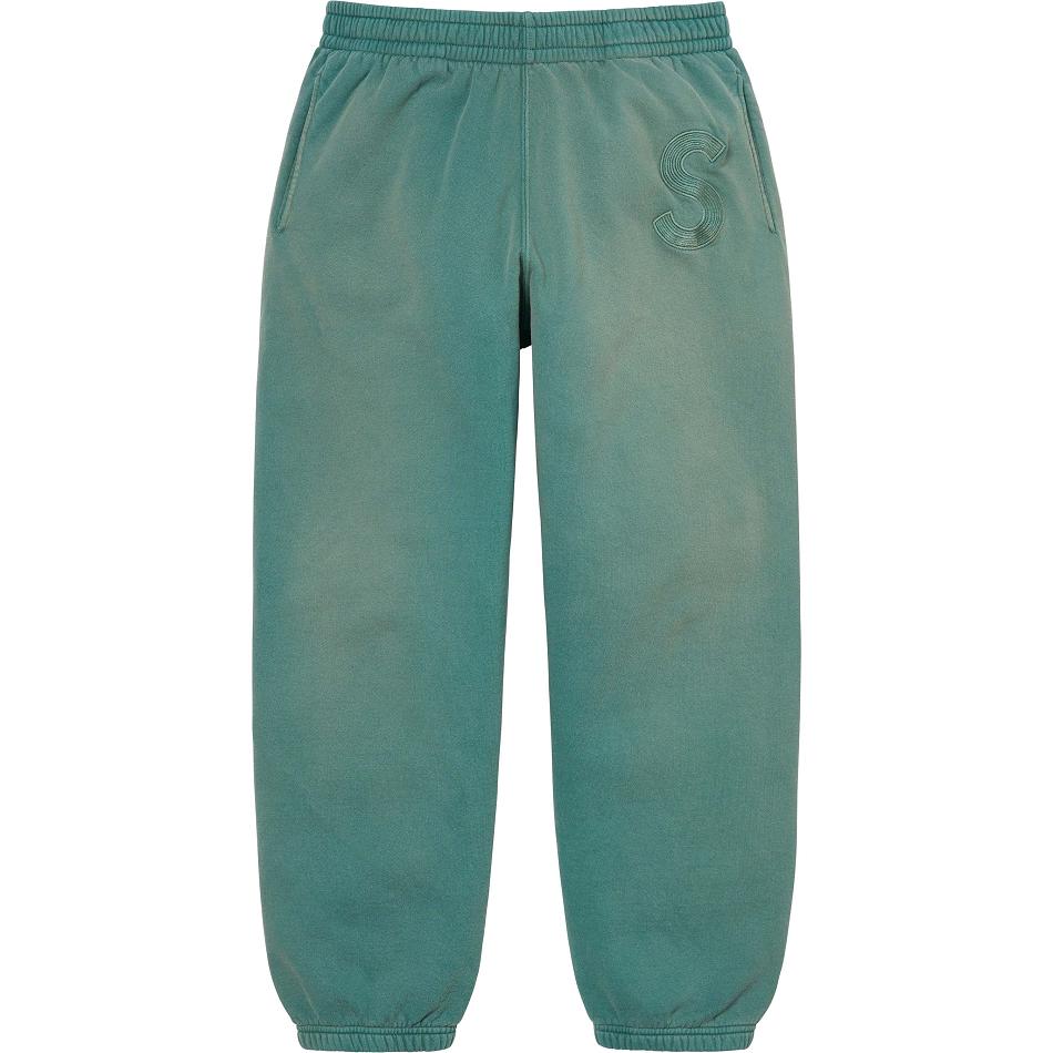 Pantalones Supreme Overdyed S Logo Sweatpant Aqua | CR404WY