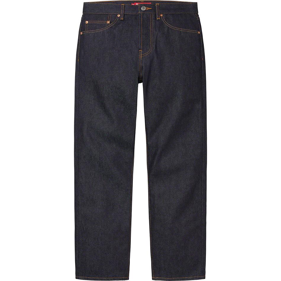 Pantalones Supreme Rigid Slim Jean Negras | CR436IS