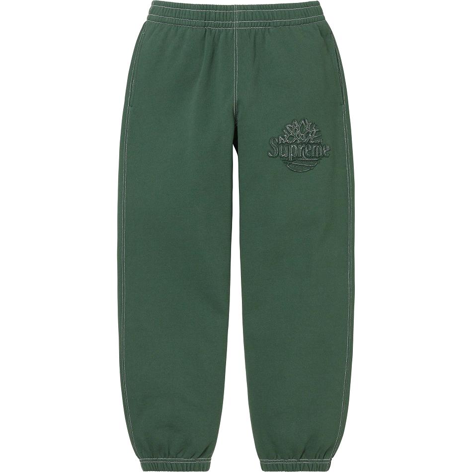 Pantalones Supreme Timberland® Sweatpant Verde | CR408YU