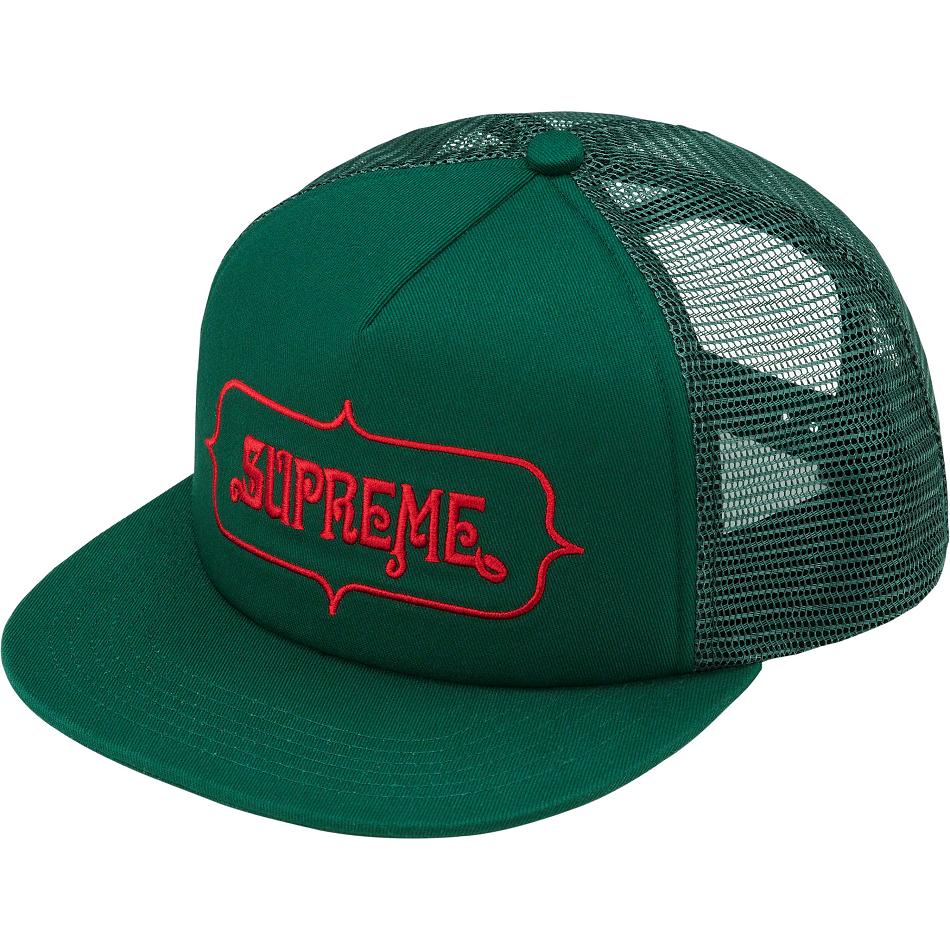 Sombreros Supreme Highest Mesh Back 5-Panel Verde | CR129DN