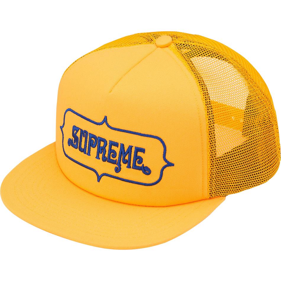 Sombreros Supreme Highest Mesh Back 5-Panel Amarillo | CR131GL