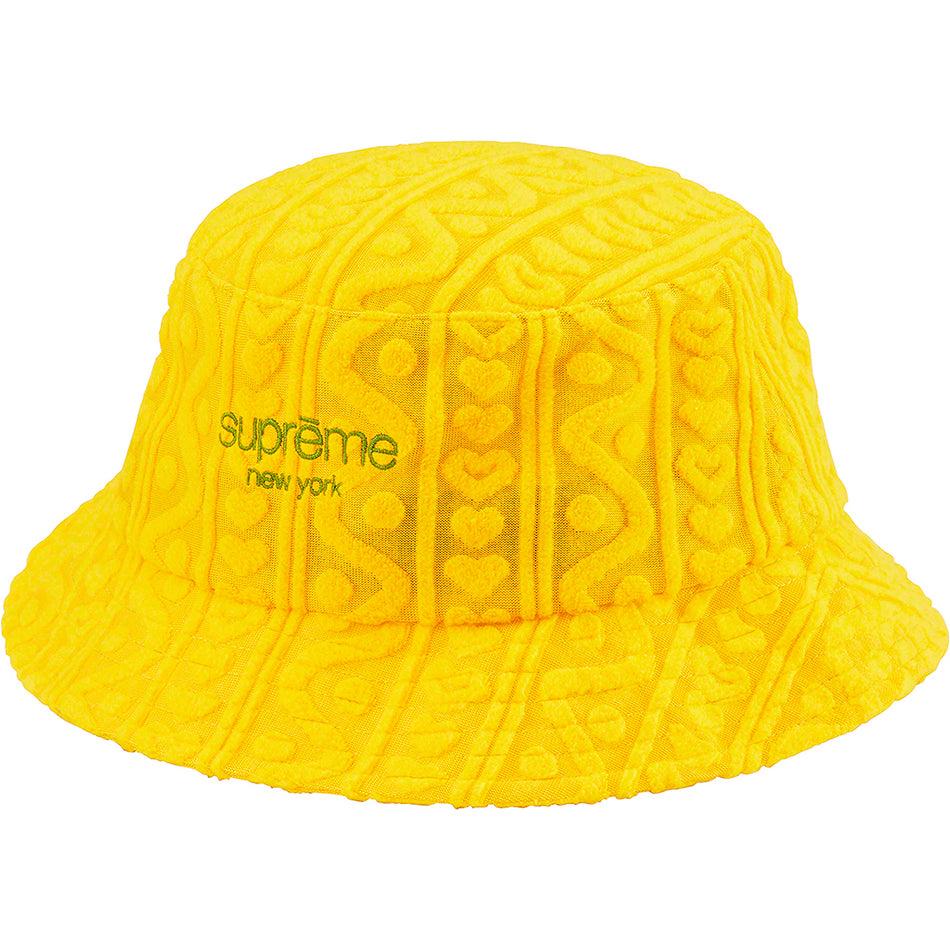 Sombreros Supreme Terry Pattern Crusher Amarillo | CR139VD