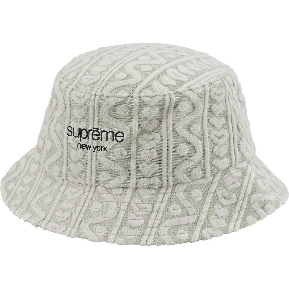 Sombreros Supreme Terry Pattern Crusher Gris | CR140BC