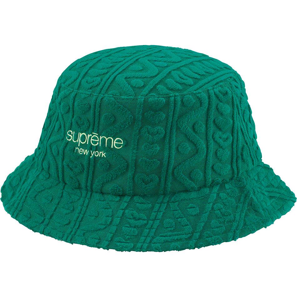 Sombreros Supreme Terry Pattern Crusher Verde | CR142MA