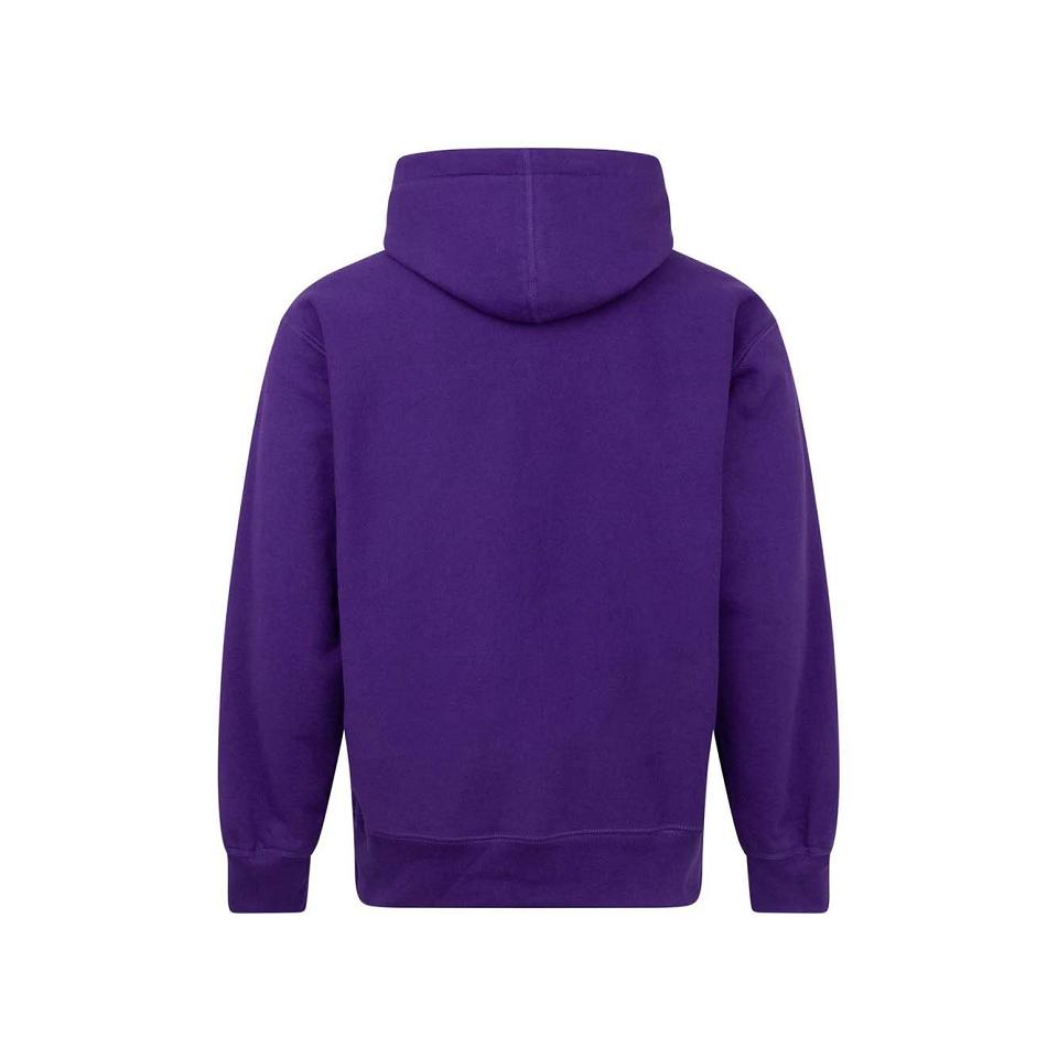 Sudadera Con Capucha Supreme Cross Box Logo Moradas | CR485TV