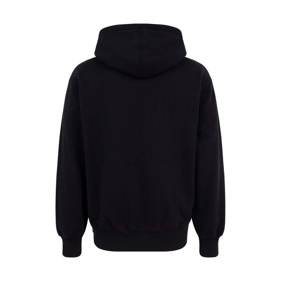 Sudadera Con Capucha Supreme Logo Embroide Negras | CR473LH