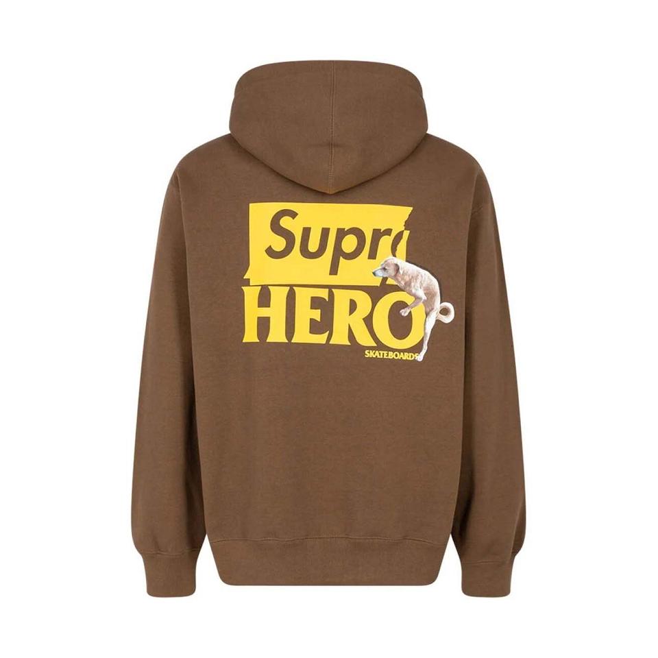 Sudadera Con Capucha Supreme X Antihero Marrones | CR460YU