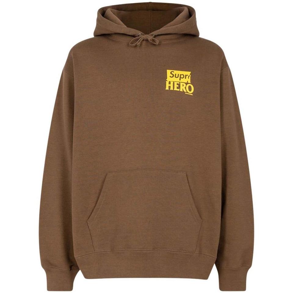 Sudadera Con Capucha Supreme X Antihero Marrones | CR460YU