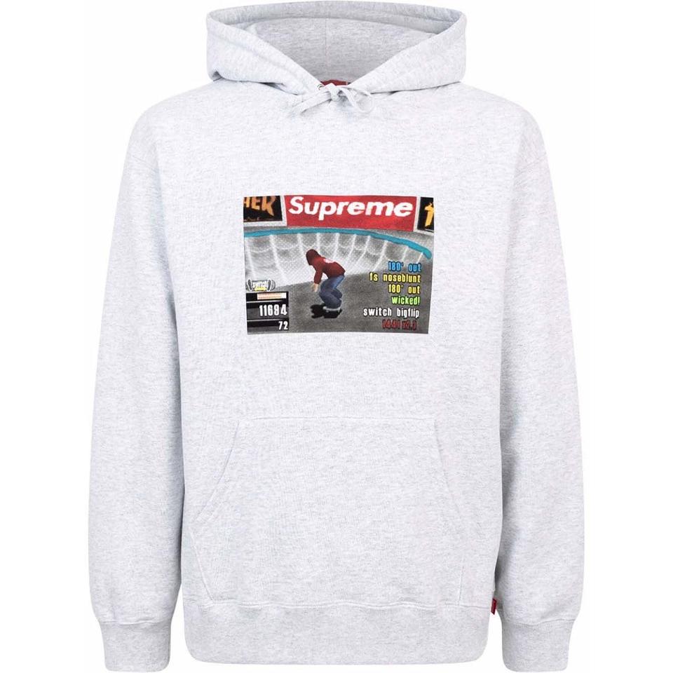 Sudadera Con Capucha Supreme X Thrasher Logo Print “FW21” Gris | CR455QZ