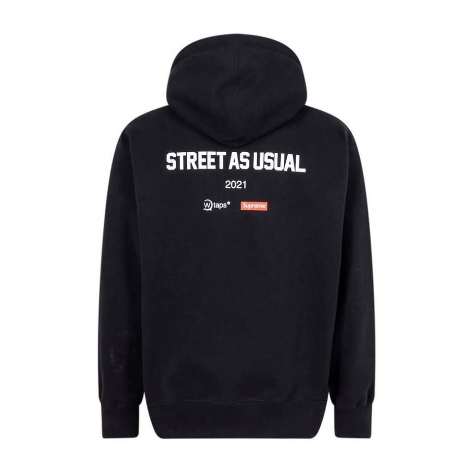 Sudadera Con Capucha Supreme X WTAPS Sic’em! Negras | CR454MA