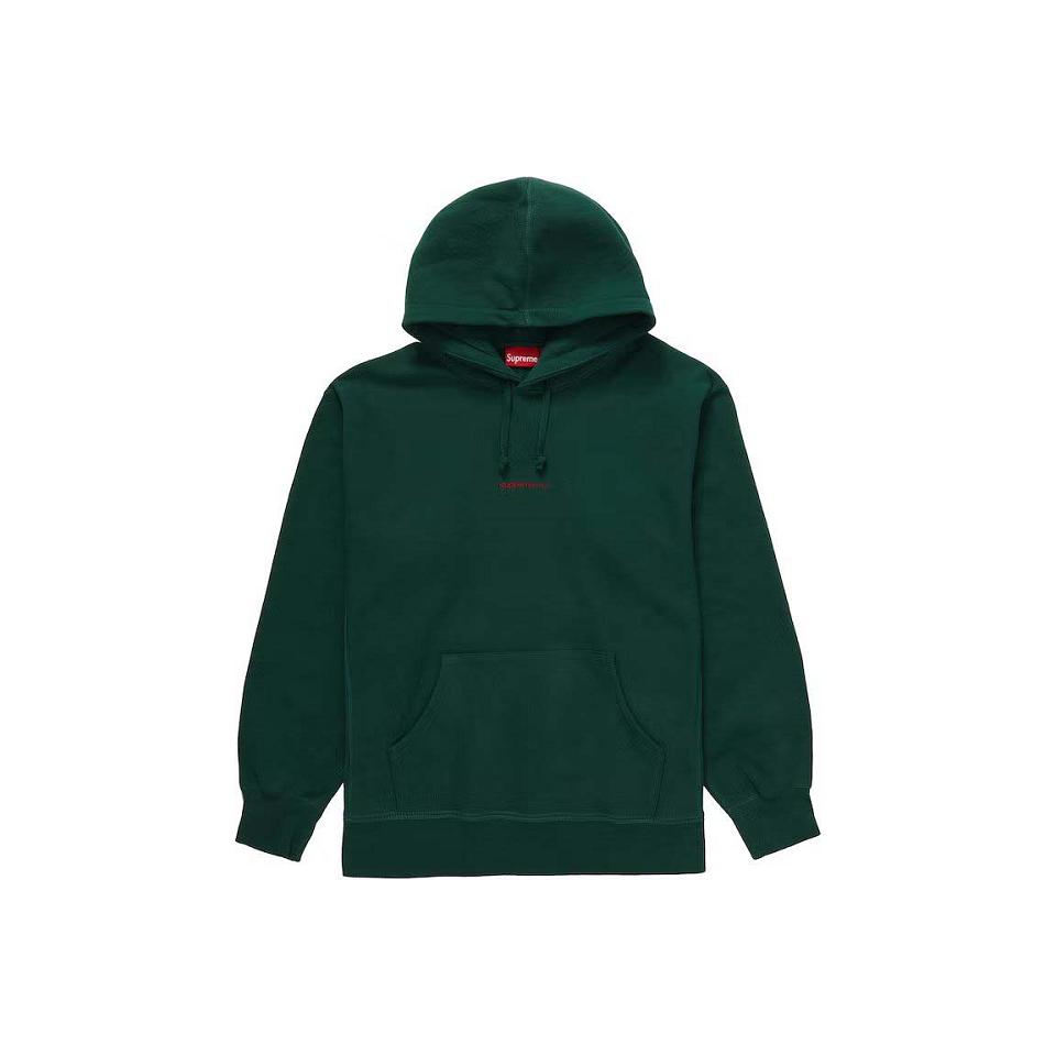 Sudaderas Supreme Number One Hooded Verde | CR263JJ