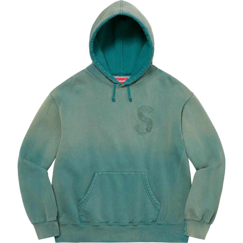 Sudaderas Supreme Overdyed S Logo Hooded Azul Marino | CR280IS