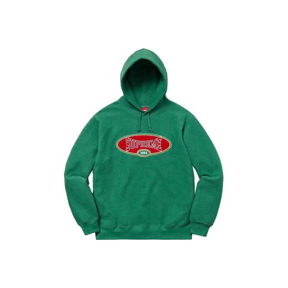 Sudaderas Supreme Reverse Fleece Hooded Verde | CR260FM