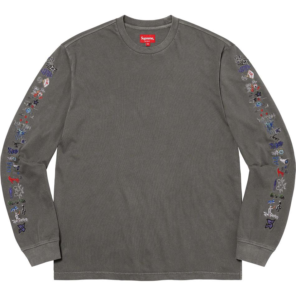 Suéteres Supreme AOI Icons L/S Top Negras | CR312FM