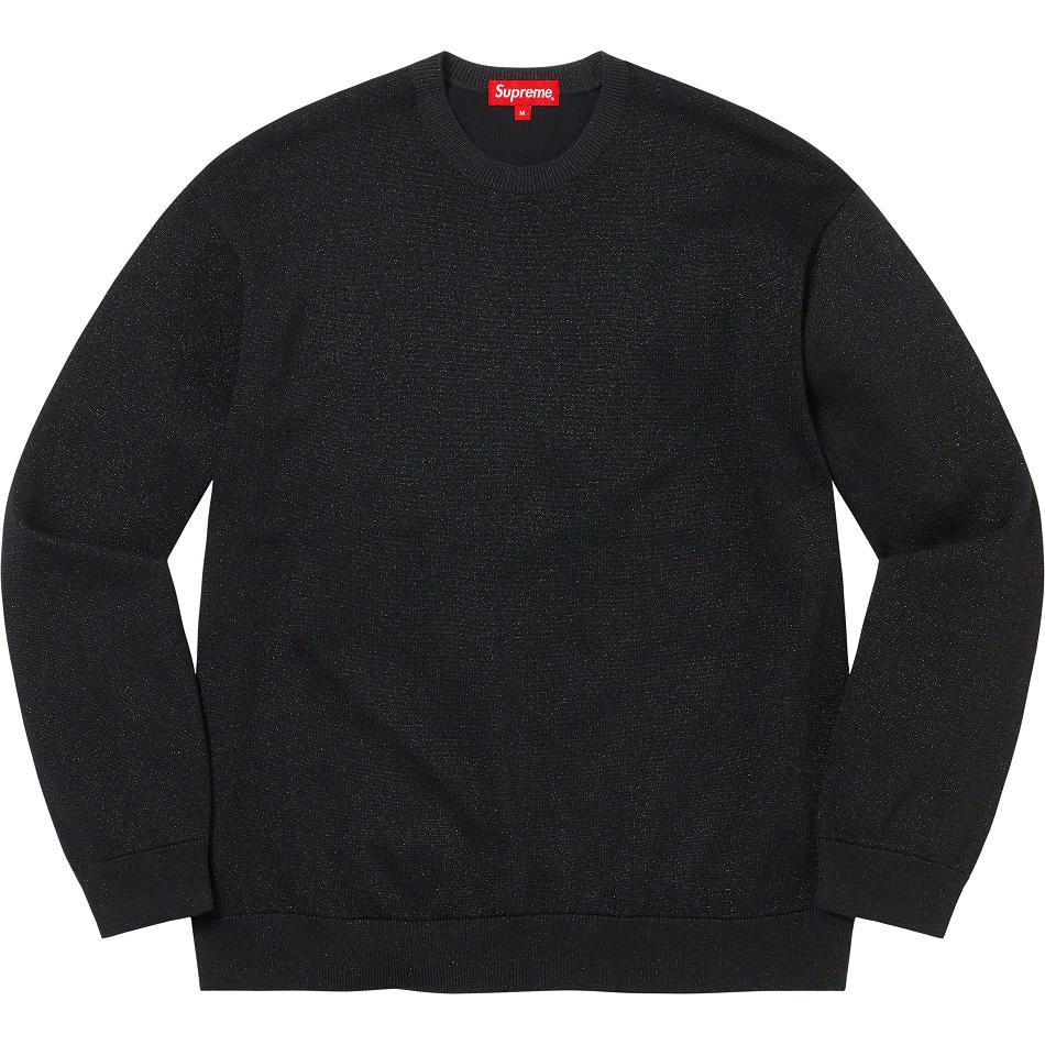 Suéteres Supreme Metallic L/S Top Negras | CR333OR