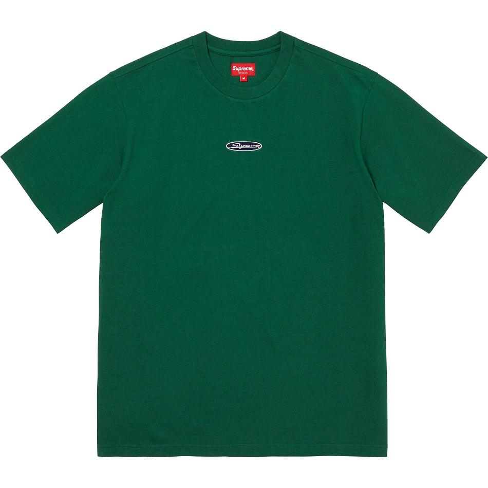 Suéteres Supreme Oval Logo S/S Top Verde | CR336SO