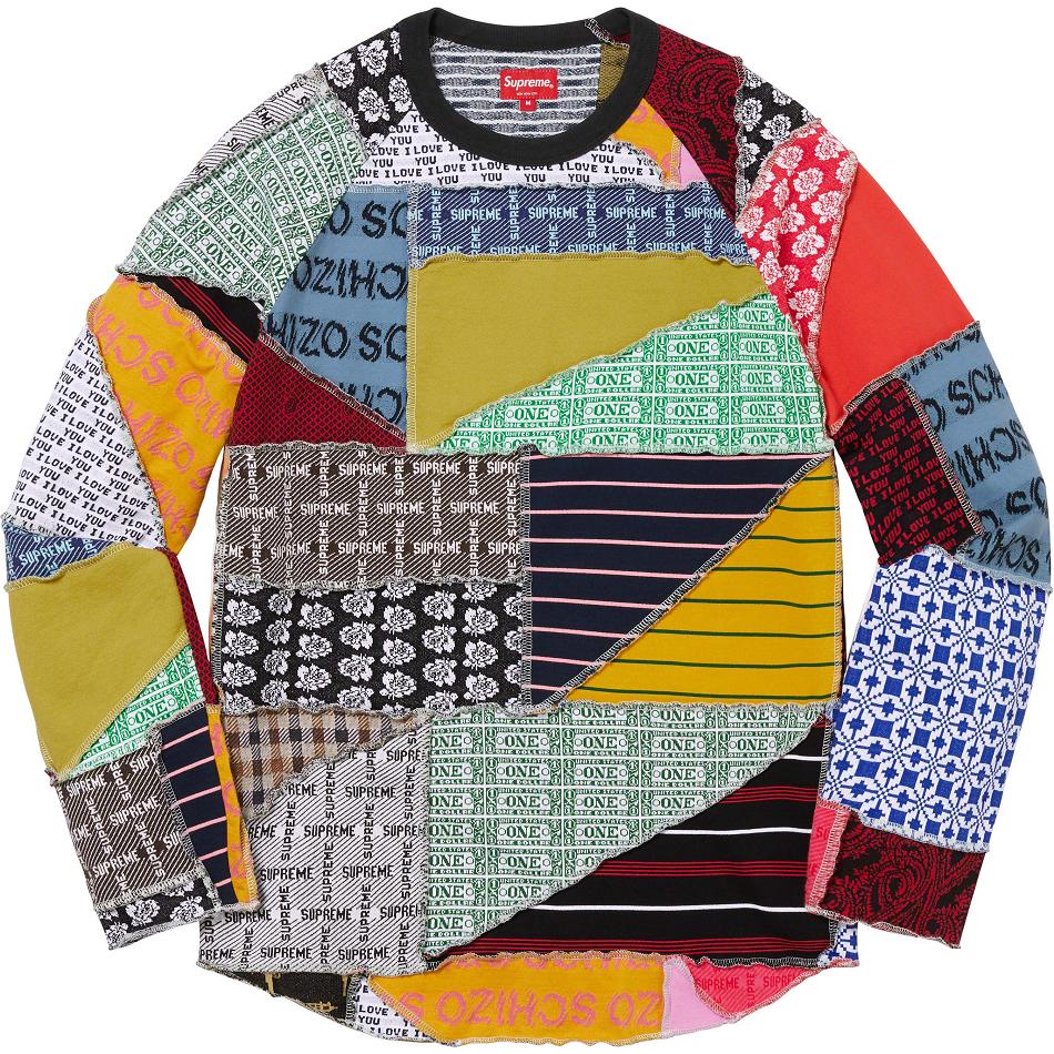 Suéteres Supreme Patchwork Jacquard L/S Top Multicolor | CR324MA