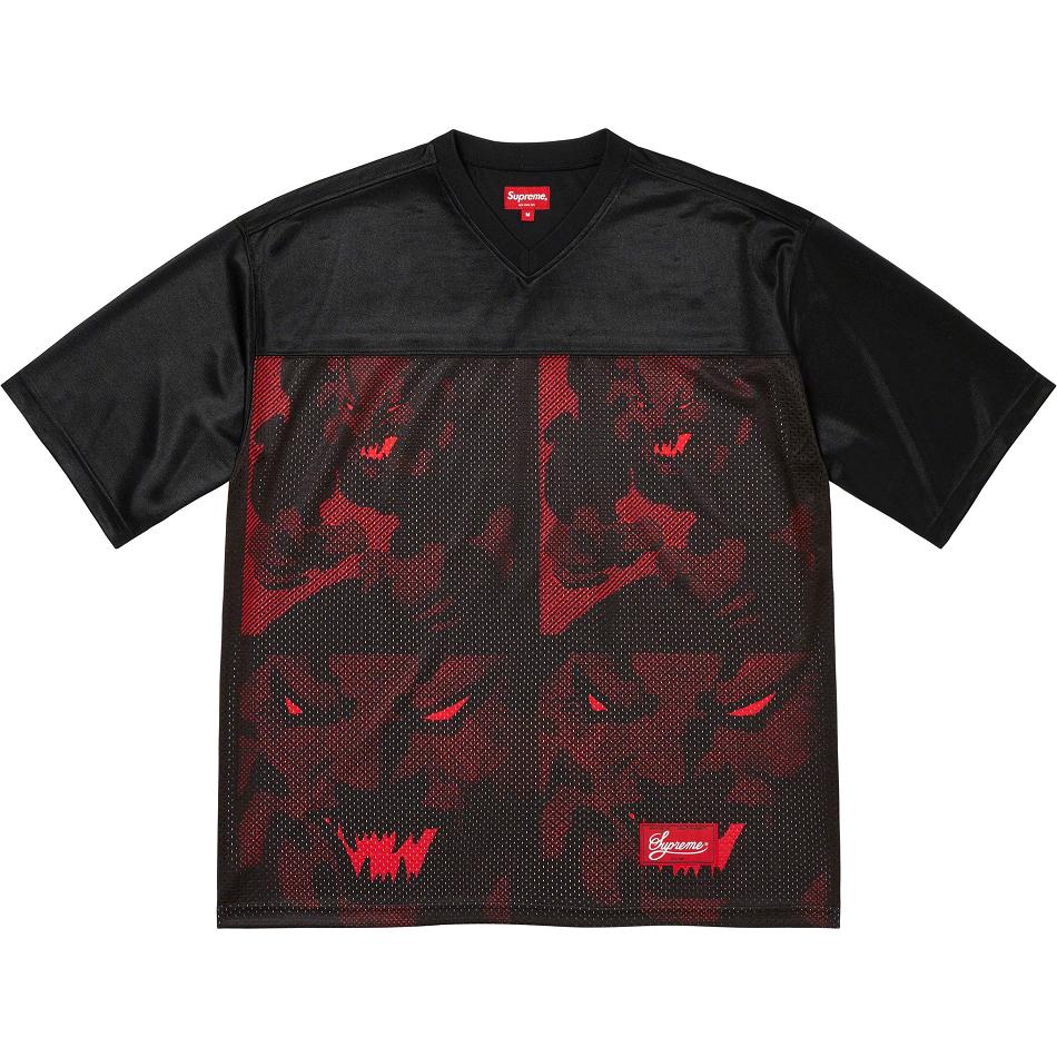 Suéteres Supreme Ronin Football Jersey Negras | CR305UT