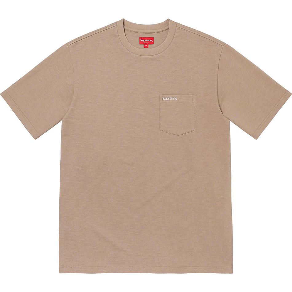 Suéteres Supreme S/S Pocket Tee Kaki | CR317LH