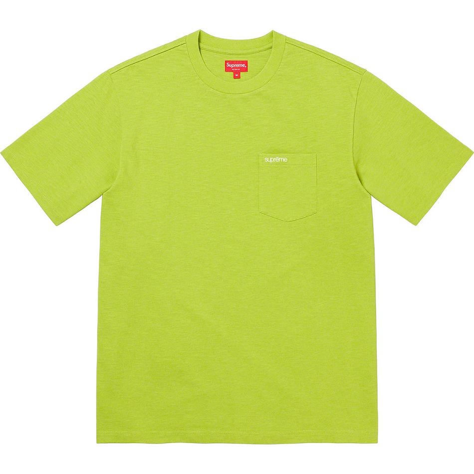 Suéteres Supreme S/S Pocket Tee Verde | CR321VD