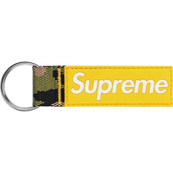 Accesorios Supreme Webbing Keychain Amarillo | CR181DN