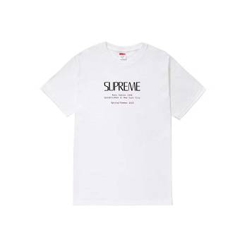 Camiseta Supreme Anno Domini Blancas | CR204PQ