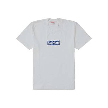 Camiseta Supreme Bandana Box Logo Blancas | CR203OR