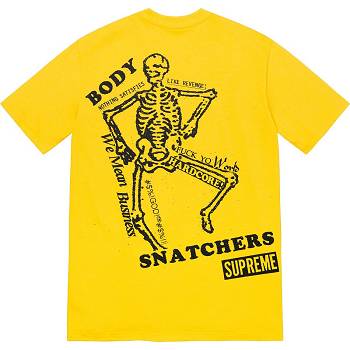 Camiseta Supreme Body Snatchers Tee Amarillo | CR243VD