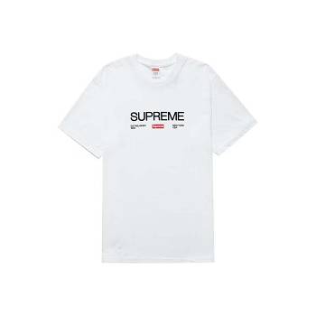 Camiseta Supreme Est. 1994 Logo Blancas | CR200YU