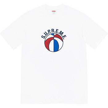 Camiseta Supreme League Tee Blancas | CR232SO