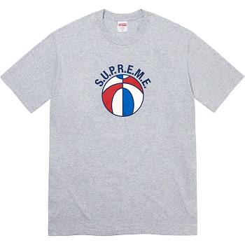 Camiseta Supreme League Tee Gris | CR235GL