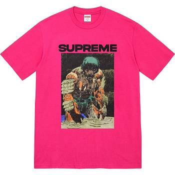 Camiseta Supreme Ronin Tee Rojas | CR236HK