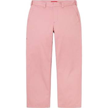 Pantalones Supreme Work Pant Rosas | CR423XF