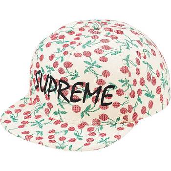 Sombreros Supreme Cherries 5-Panel Blancas | CR134KI