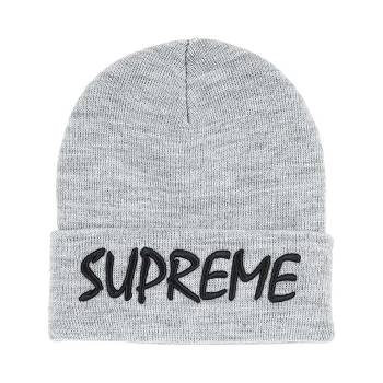 Sombreros Supreme FTP knitted Beanie Gris | CR110ZG