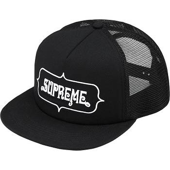 Sombreros Supreme Highest Mesh Back 5-Panel Negras | CR133JJ