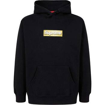 Sudadera Con Capucha Supreme Bling Box Logo Negras | CR489OR