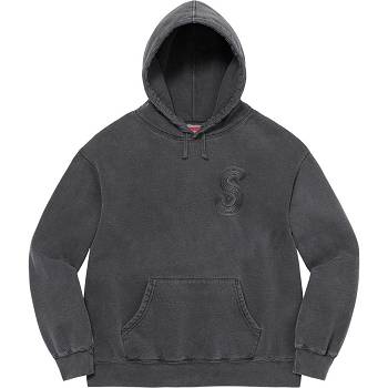 Sudaderas Supreme Overdyed S Logo Hooded Negras | CR278YU