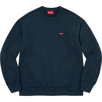 Sudaderas Supreme Small Box Crewneck Azul Marino | CR284SO