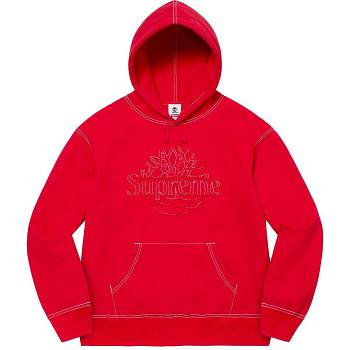 Sudaderas Supreme Timberland® Hooded Rojas | CR300WY