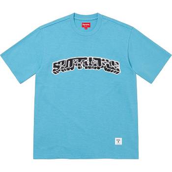 Suéteres Supreme Block Arc S/S Top Azules | CR331UT