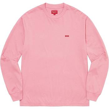 Suéteres Supreme Small Box L/S Tee Rosas | CR344ZG