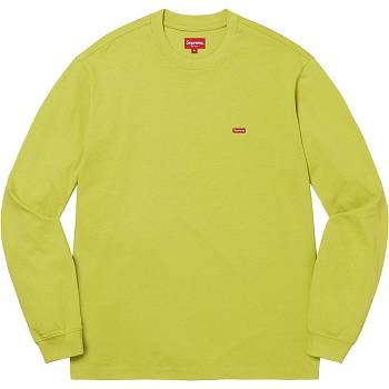 Suéteres Supreme Small Box L/S Tee Verde | CR346CE